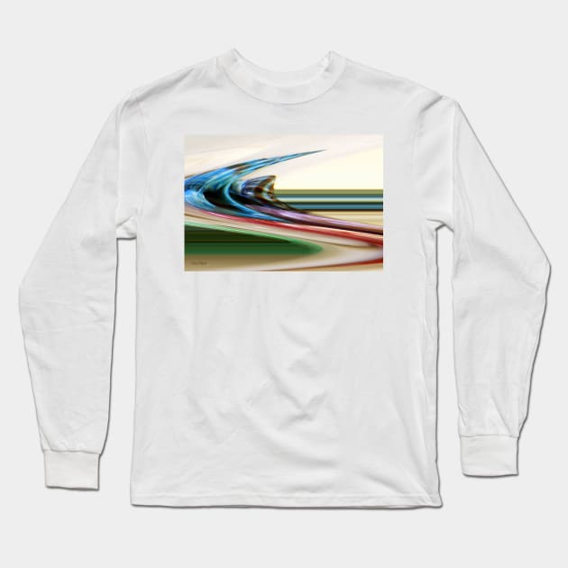 Colored Shells Altered Long Sleeve T-Shirt by DANAROPER